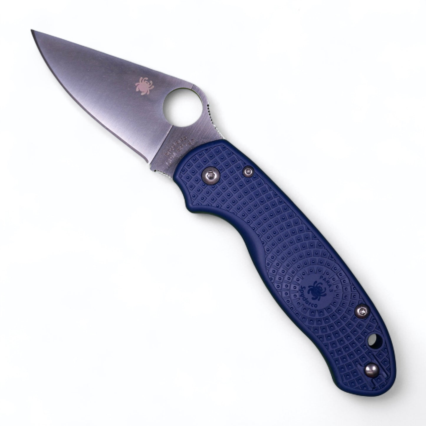 Spyderco Para 3 - Blue Lightweight FRN & Satin SPY27 | EDC Knife