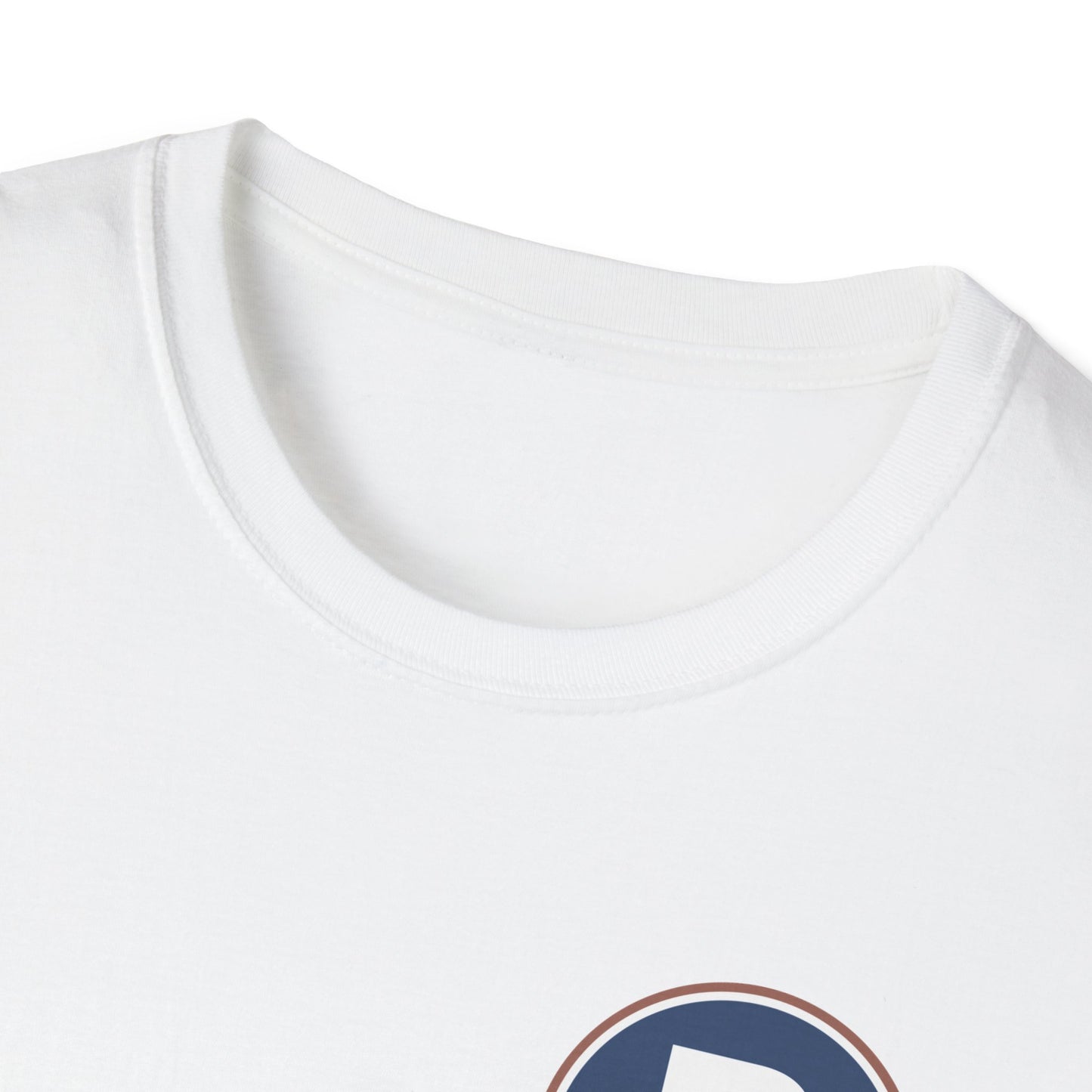 B Logo Front - Unisex Softstyle T-Shirt