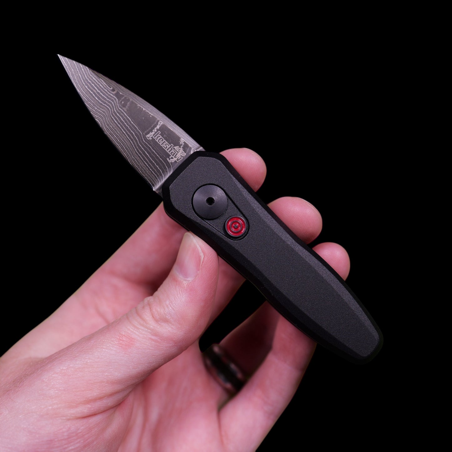 Kershaw Launch 4 - Damascus | Automatic Knife