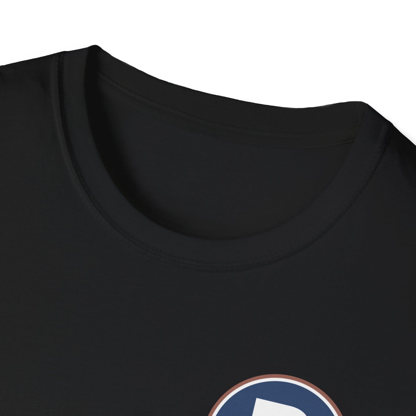 B Logo Front - Unisex Softstyle T-Shirt