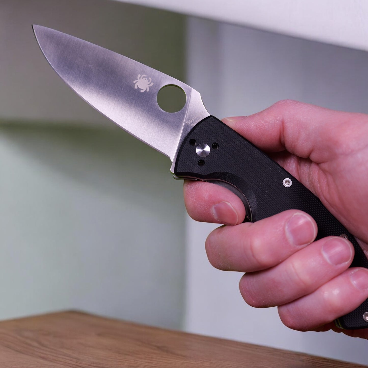 Spyderco Tenacious - Black G10 & Satin | EDC Knife