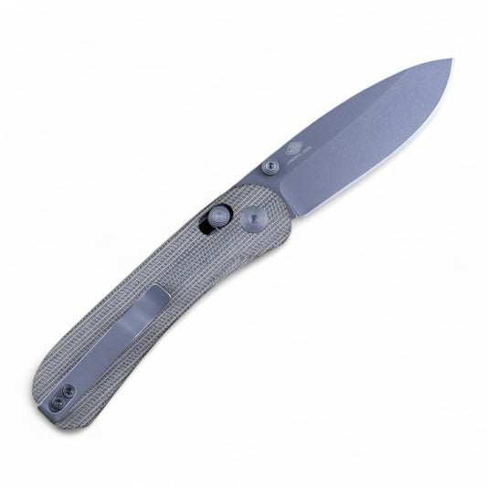 Knafs Lander 3 - Moondust Micarta & Gray S35VN | EDC Knife