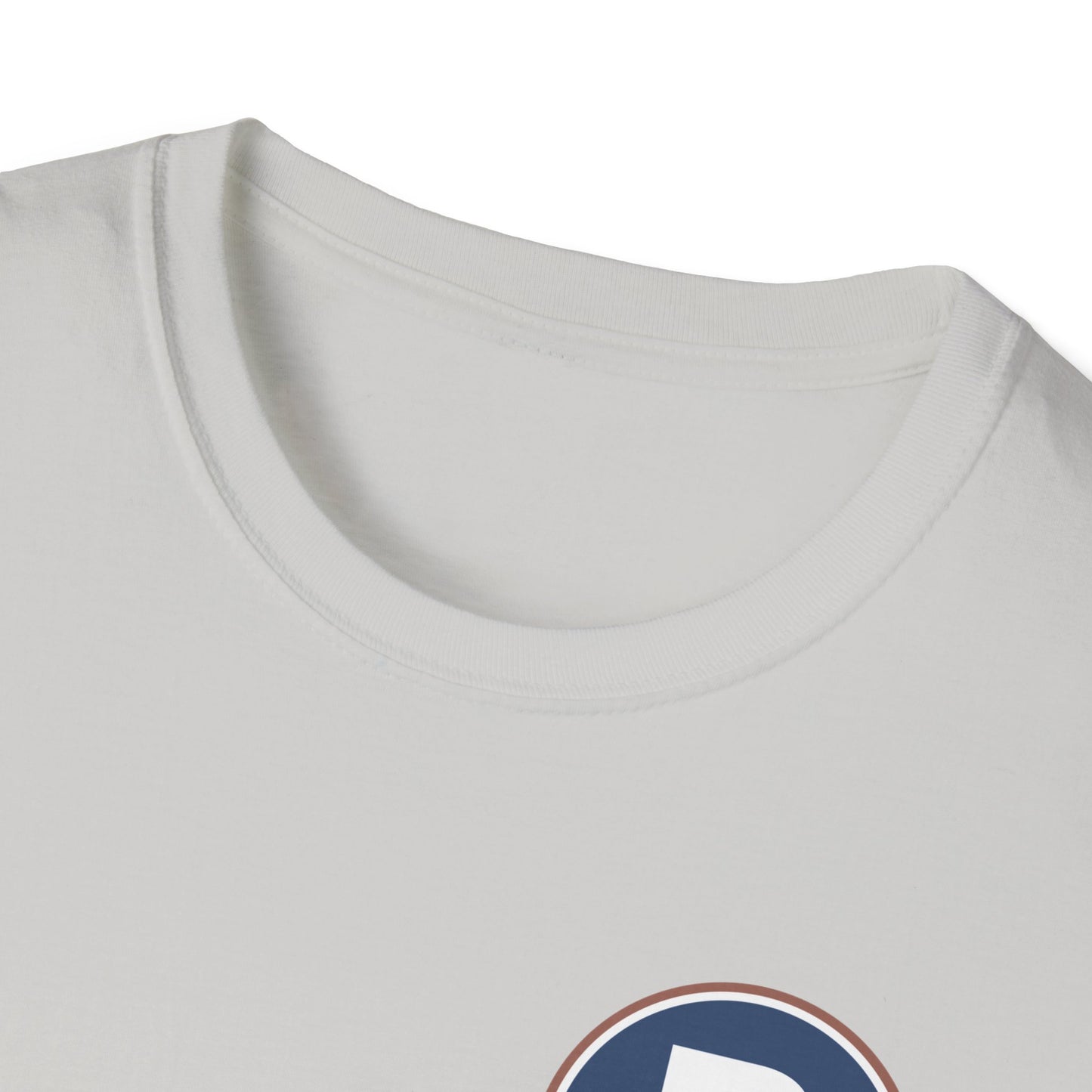 B Logo Front - Unisex Softstyle T-Shirt