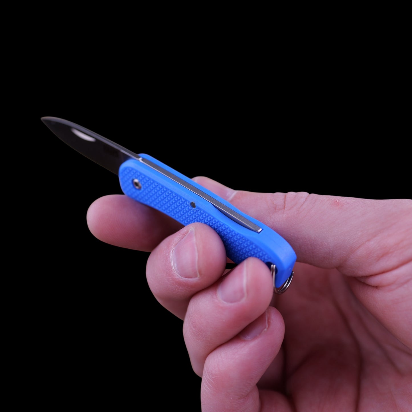 Knafs Lander 6 - Blue - Mini Keychain Knife