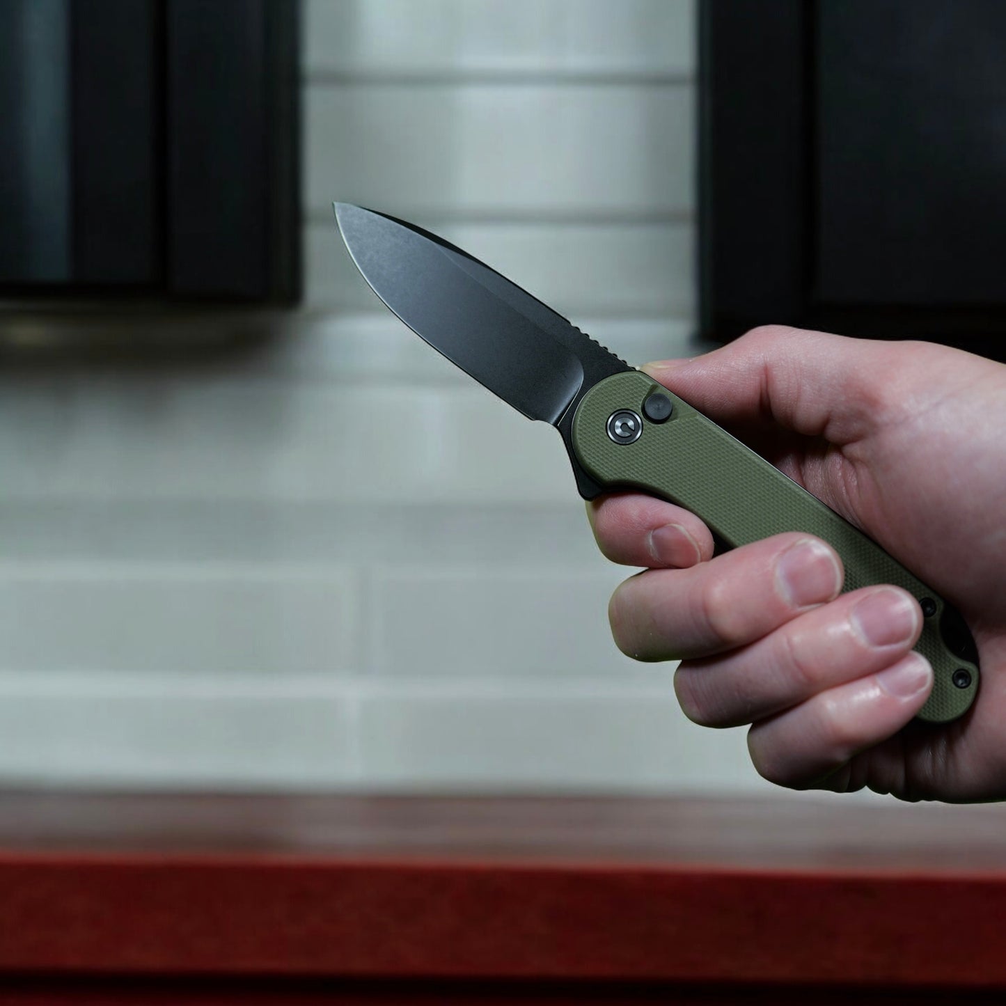 civivi elementum ii green in hand