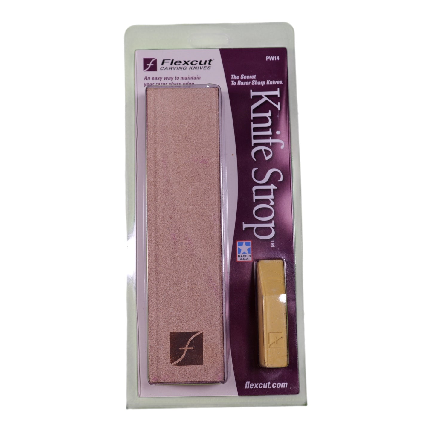 Flexcut Knife Strop & Gold Compound