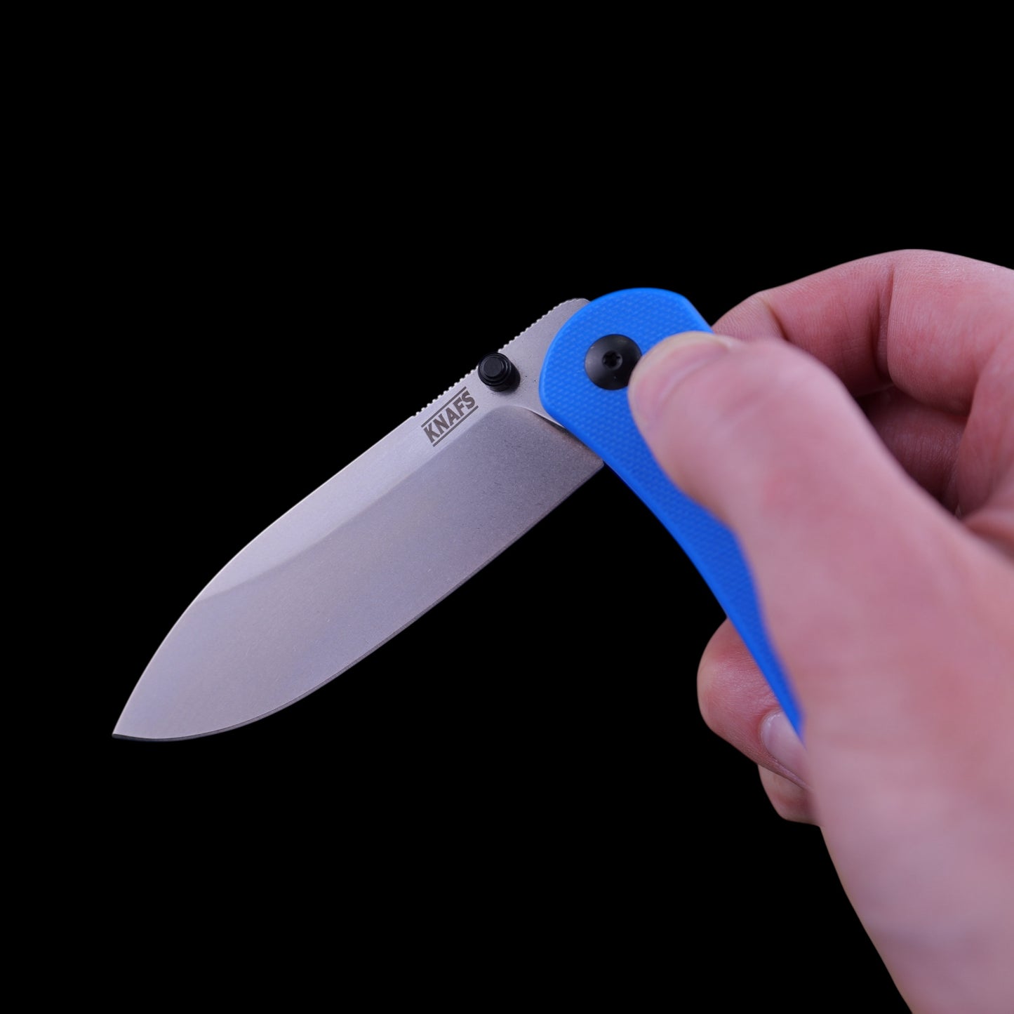 Knafs Lander 2 - Blue G10 & Stonewash S35VN | EDC Knife