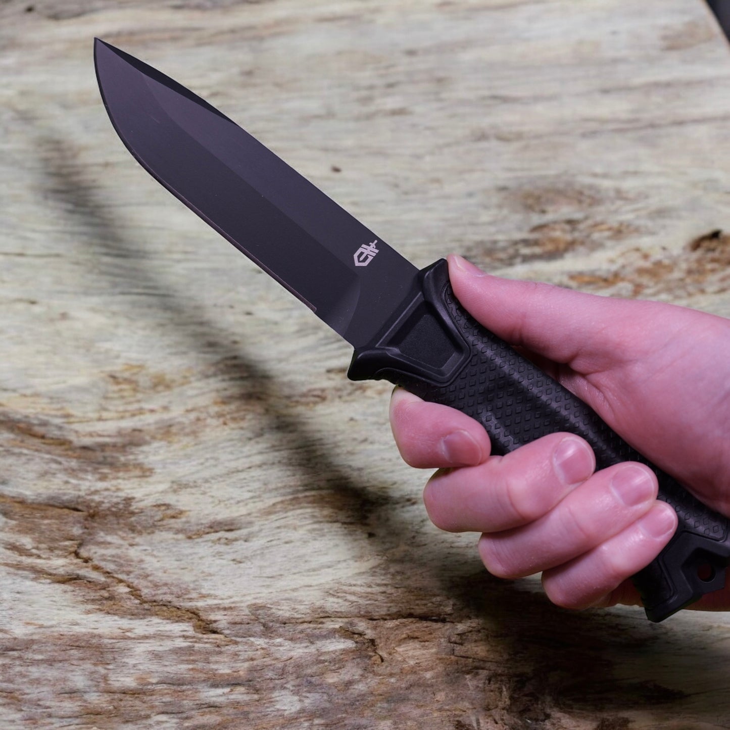 Gerber StrongArm Fixed Blade Knife - Black