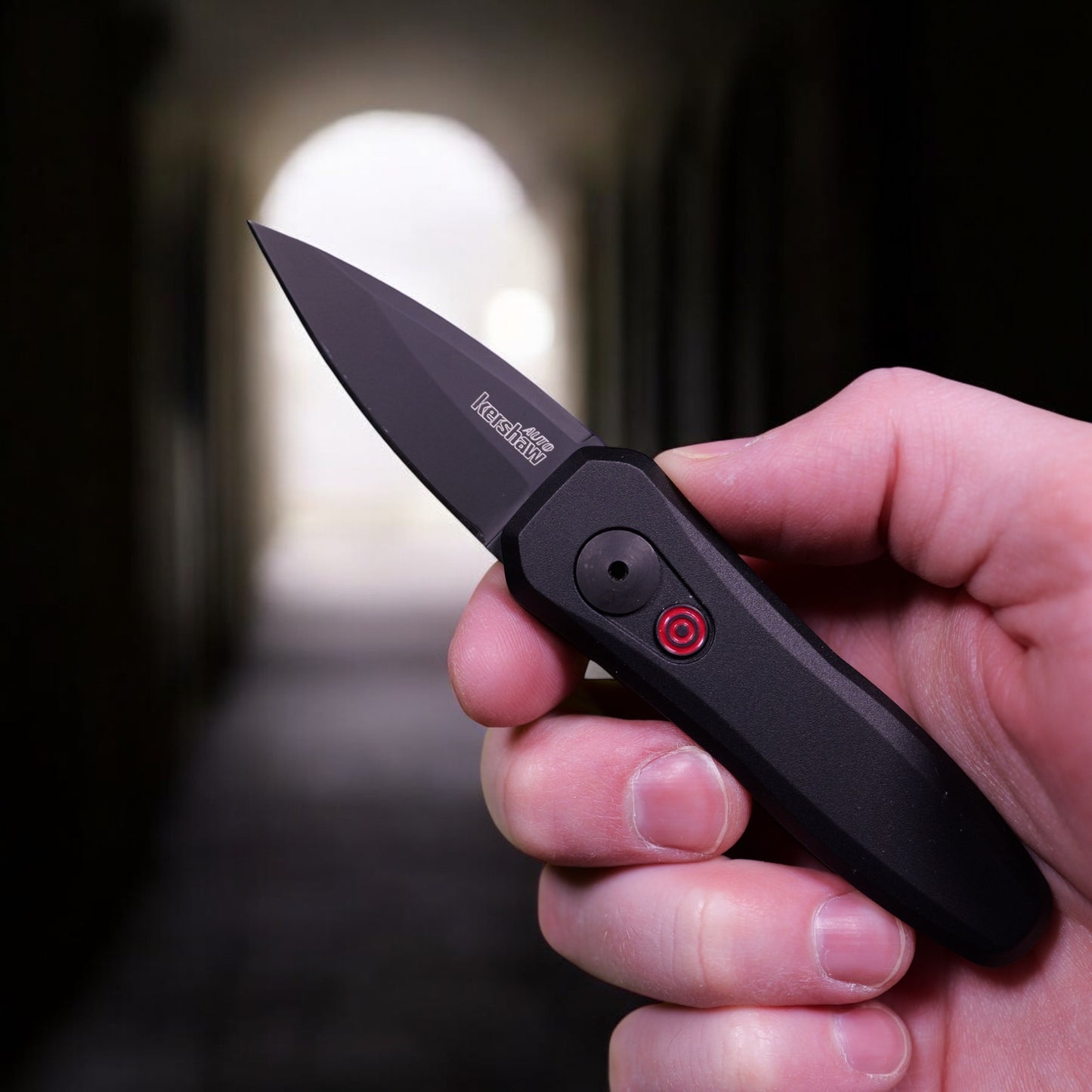 Kershaw Launch 4 - Black Cerakote | Automatic Knife