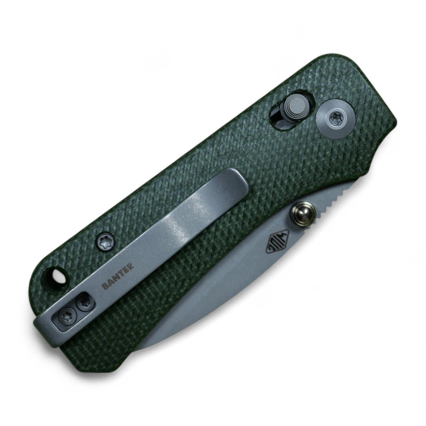 Civivi Baby Banter 2 - Green Micarta & Stonewash Nitro-V | EDC Knife