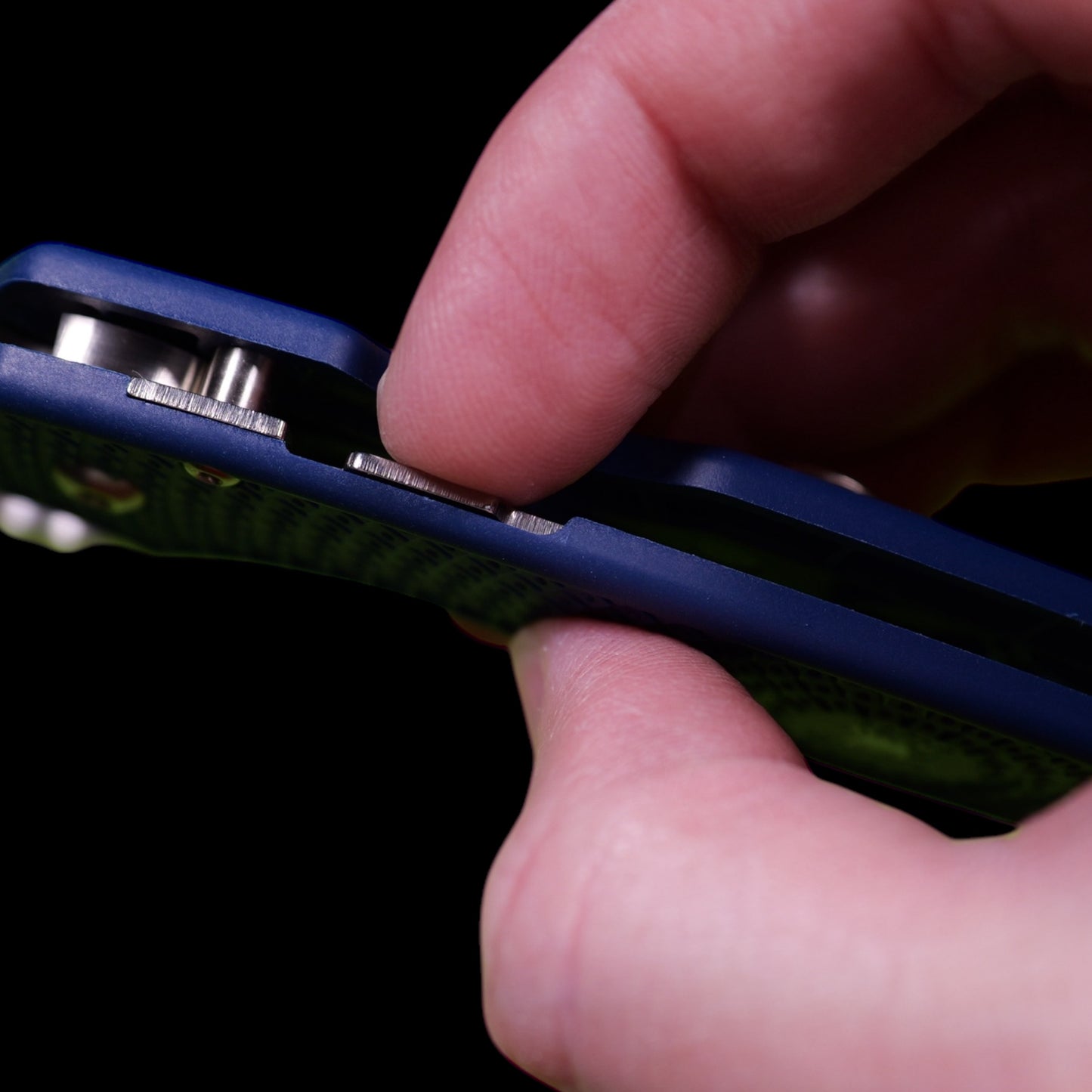 Spyderco Para 3 - Blue Lightweight FRN & Satin SPY27 | EDC Knife