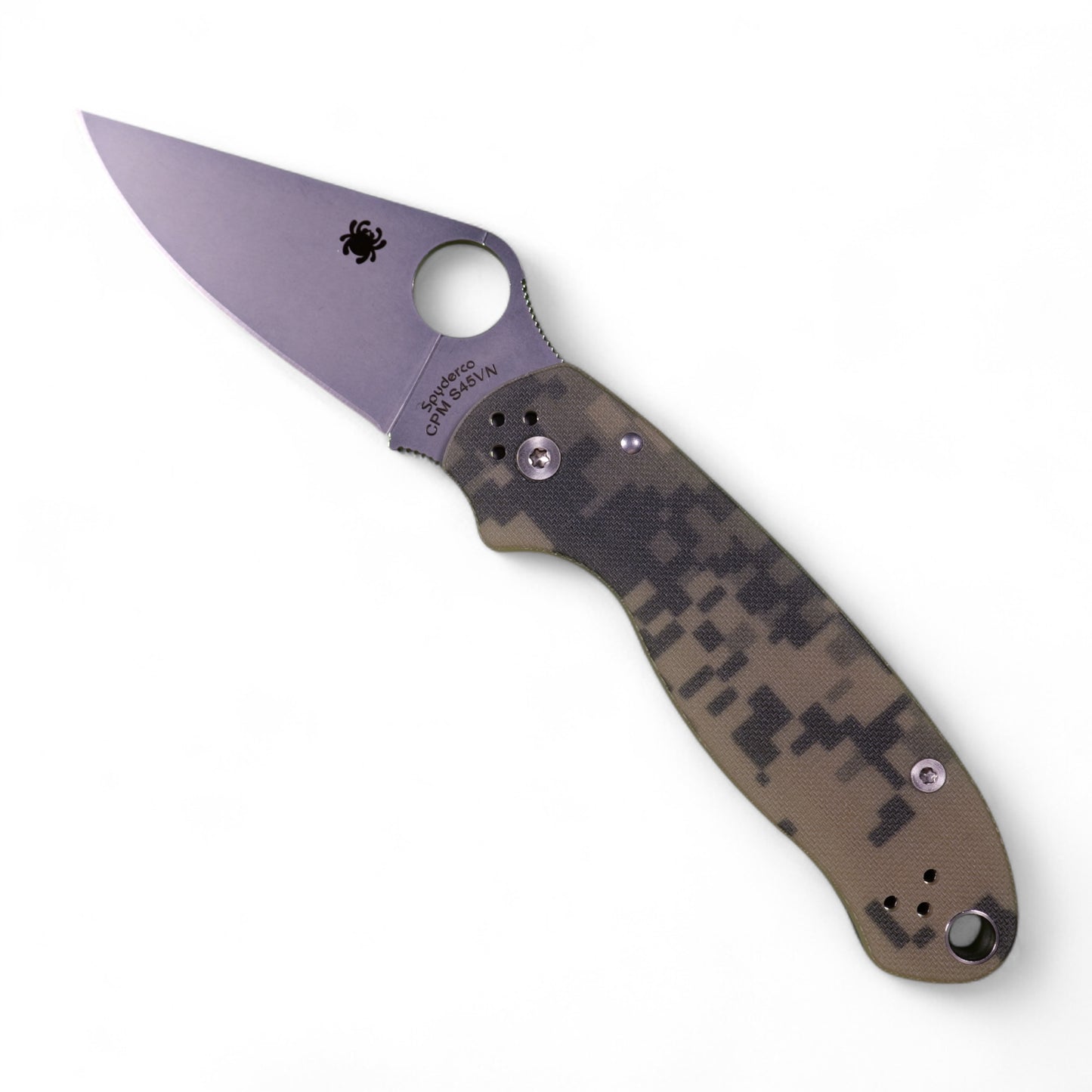 Spyderco Para 3 - Camo G10 & Satin S45VN | EDC Knife