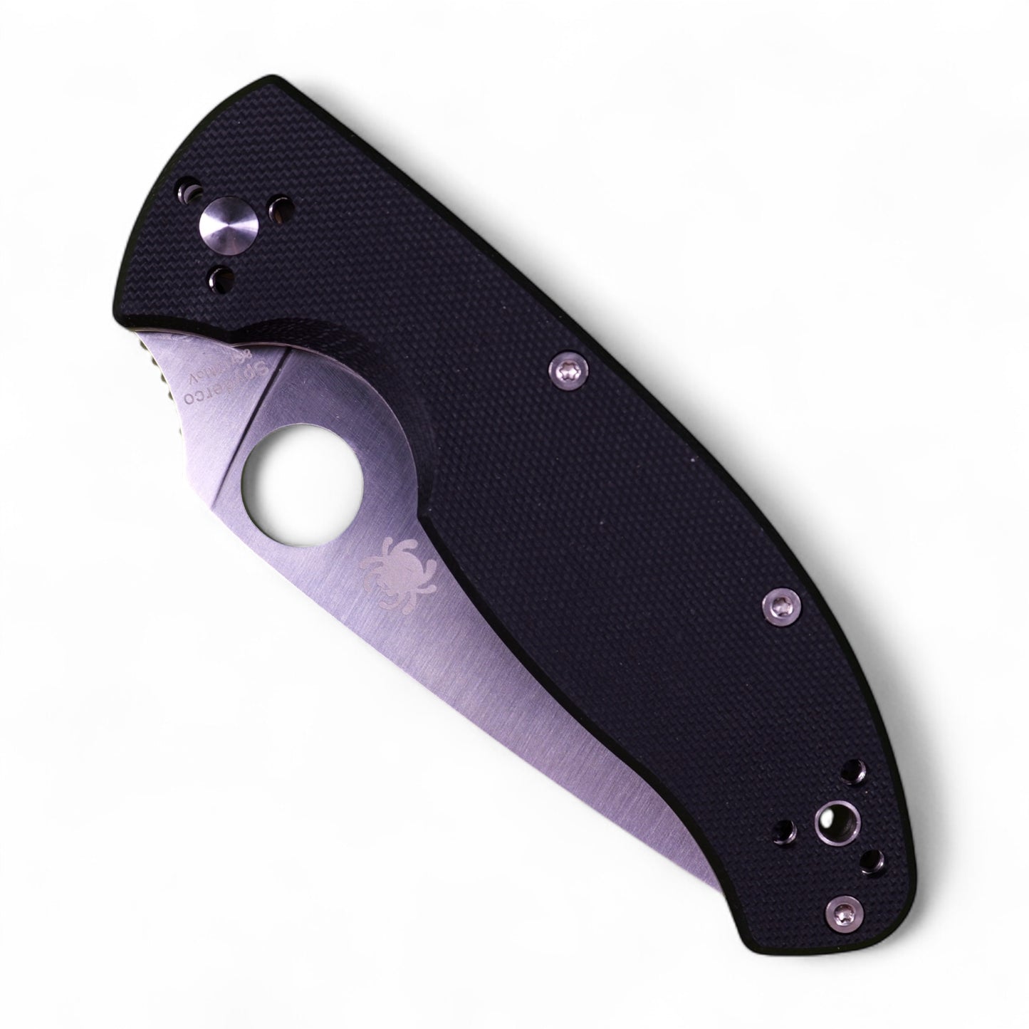 Spyderco Tenacious - Black G10 & Satin | EDC Knife
