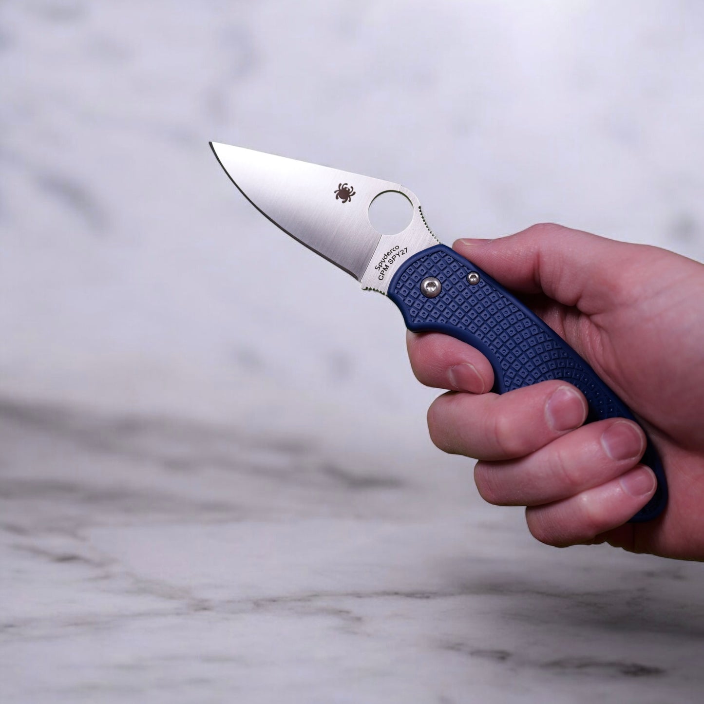 Spyderco Para 3 - Blue Lightweight FRN & Satin SPY27 | EDC Knife