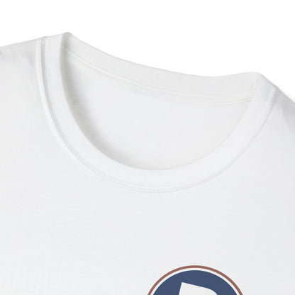 B Logo Front - Unisex Softstyle T-Shirt