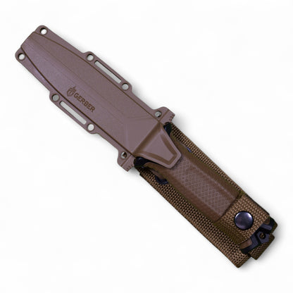 Gerber StrongArm Fixed Blade Knife - Coyote Brown