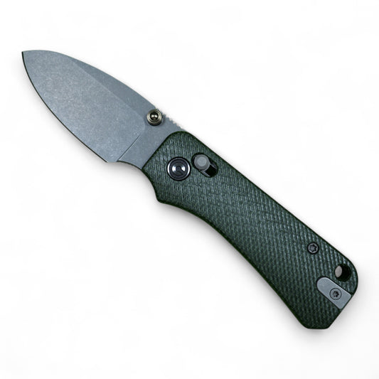Civivi Baby Banter 2 - Green Micarta & Stonewash Nitro-V | EDC Knife