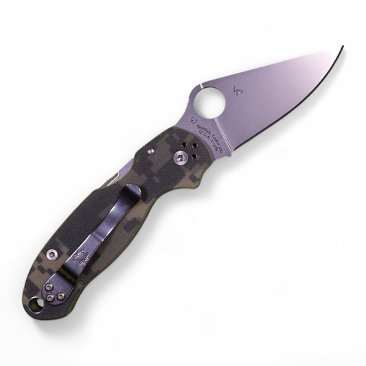 Spyderco Para 3 - Camo G10 & Satin S45VN | EDC Knife
