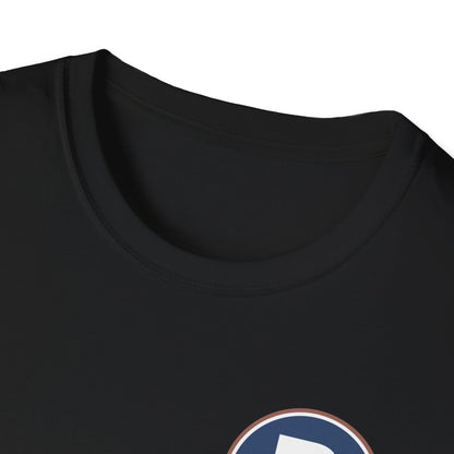 B Logo Front - Unisex Softstyle T-Shirt
