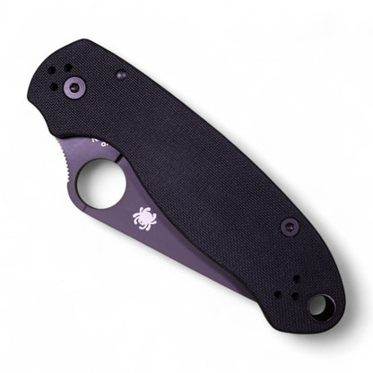 Spyderco Para 3 - Black G10 & Black DLC | EDC Knife