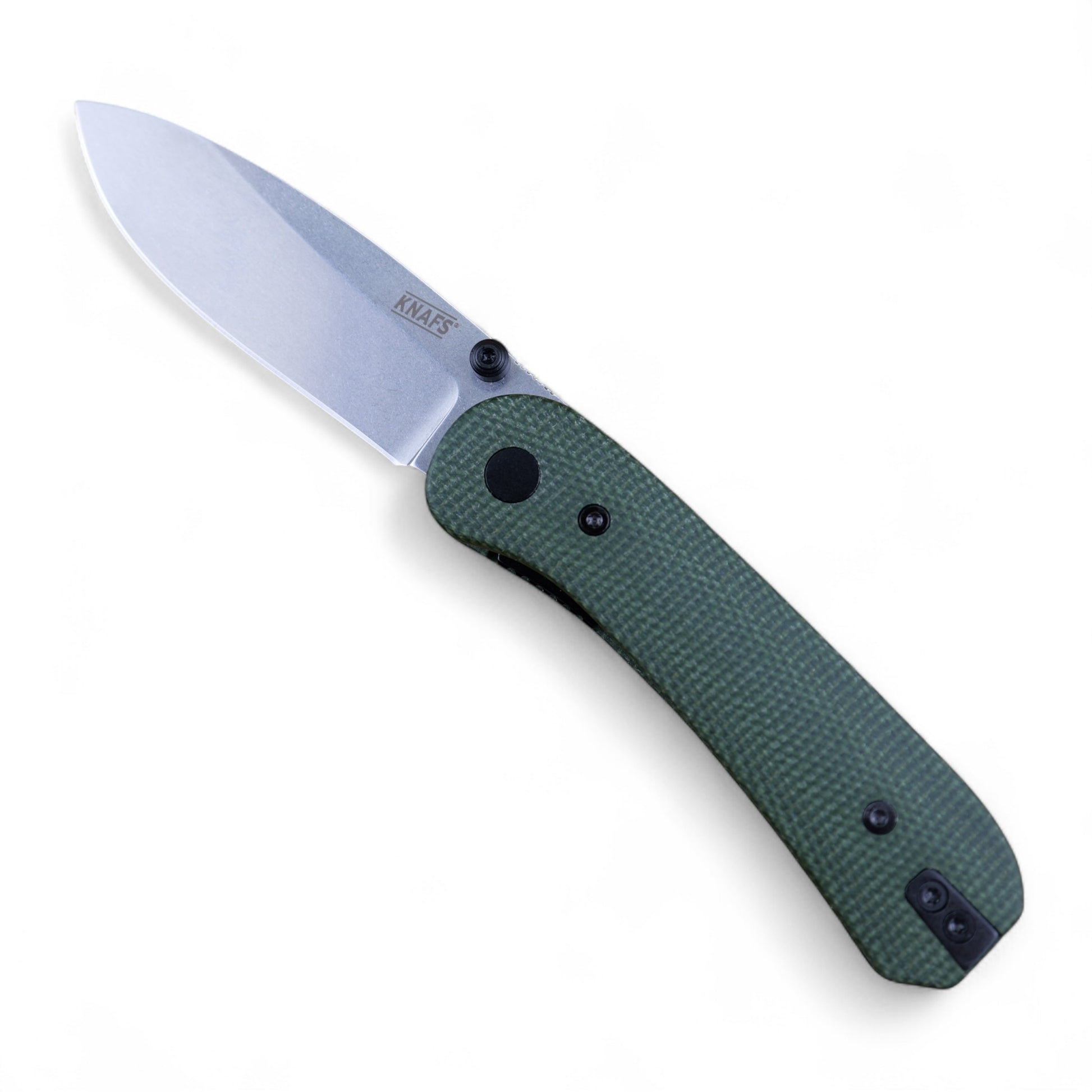 knafs lander 1 green micarta