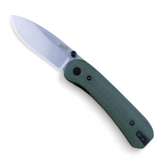 knafs lander 1 green micarta