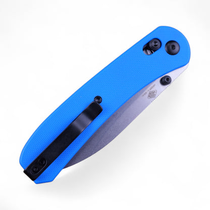 Knafs Lander 2 - Blue G10 & Stonewash S35VN | EDC Knife