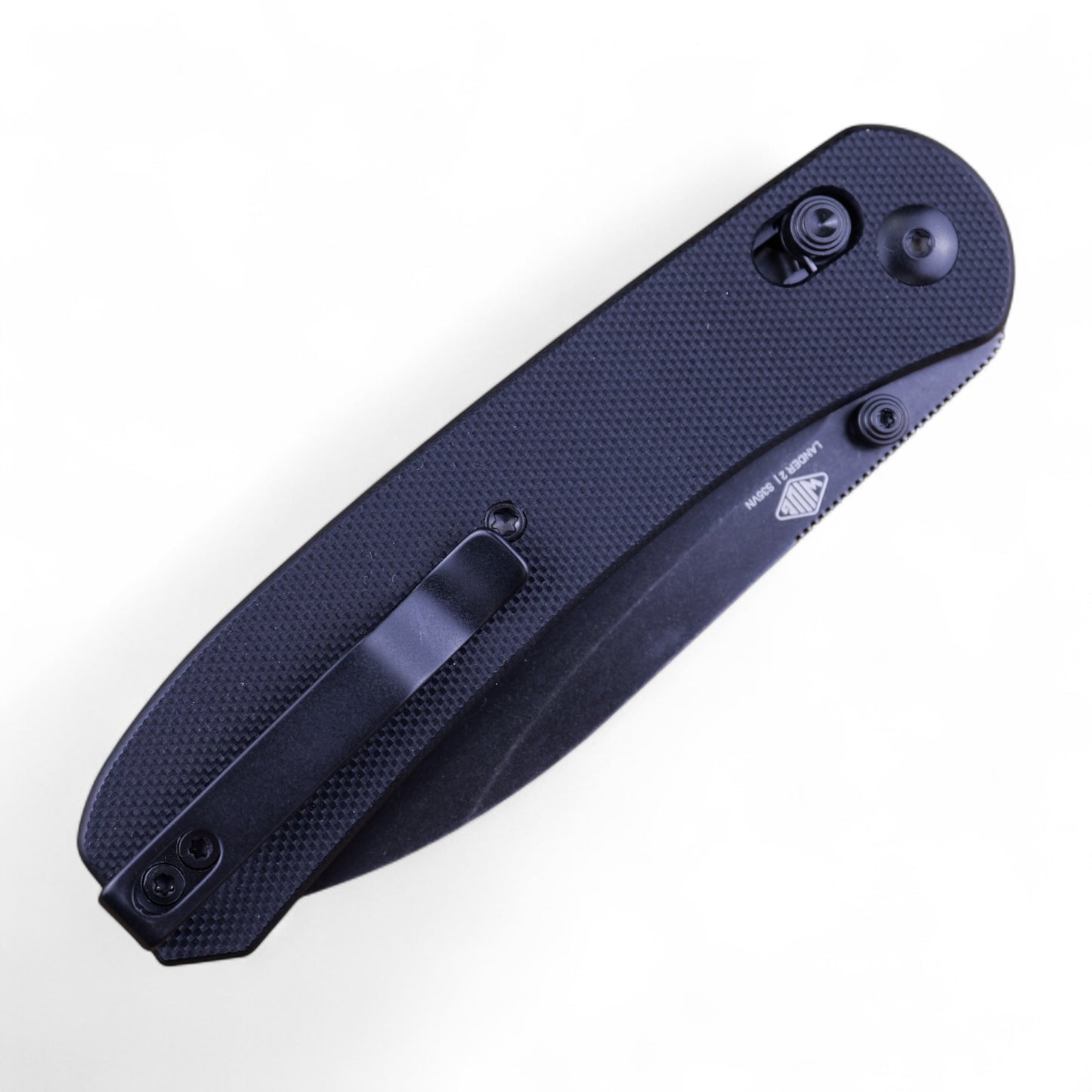 Knafs Lander 2 - Black G10 & Black Stonewash S35VN | EDC Knife