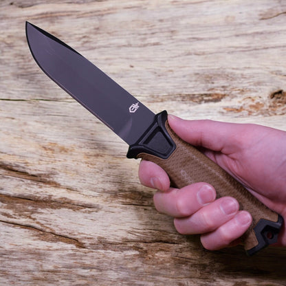 Gerber StrongArm Fixed Blade Knife - Coyote Brown