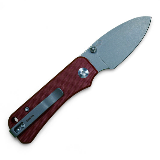 Civivi Baby Banter - Red G10 & Stonewash Nitro-V | EDC Knife