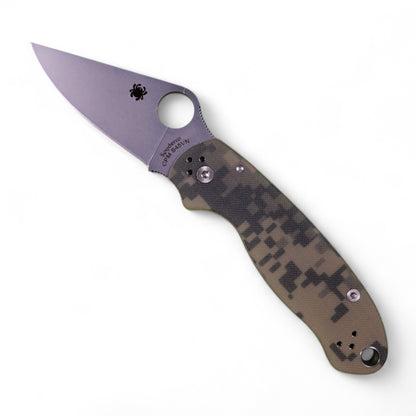 Spyderco Para 3 - Camo G10 & Satin S45VN | EDC Knife