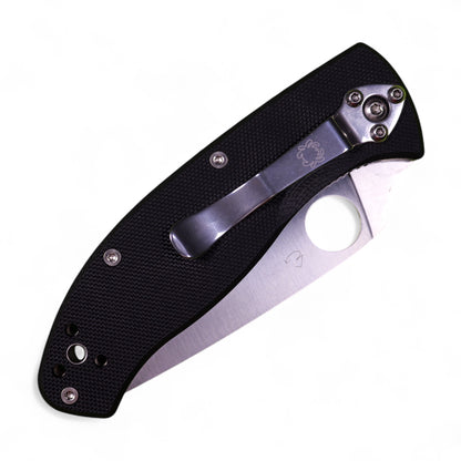 Spyderco Tenacious - Black G10 & Satin | EDC Knife