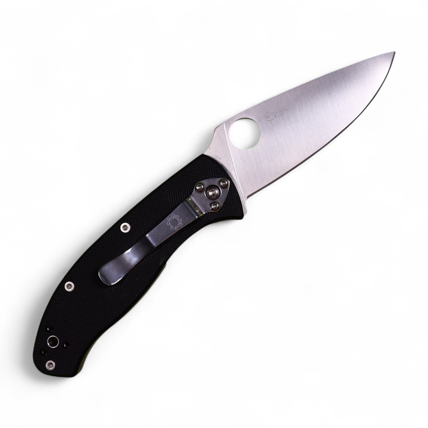 Spyderco Tenacious - Black G10 & Satin | EDC Knife